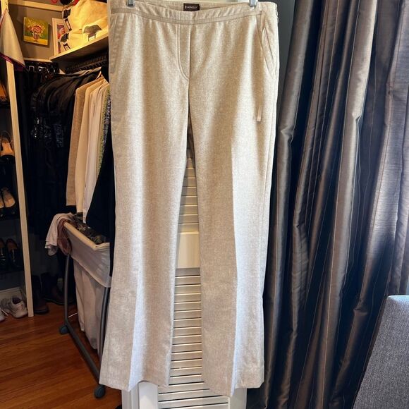 Moncler Beige Wool and Cashmere Pants - Picture 1 of 7